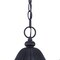 Homeroots 19.5 x 9 x 9 in. Capri 3-Light Black Coral Hanging Light 397982 - alternate 3